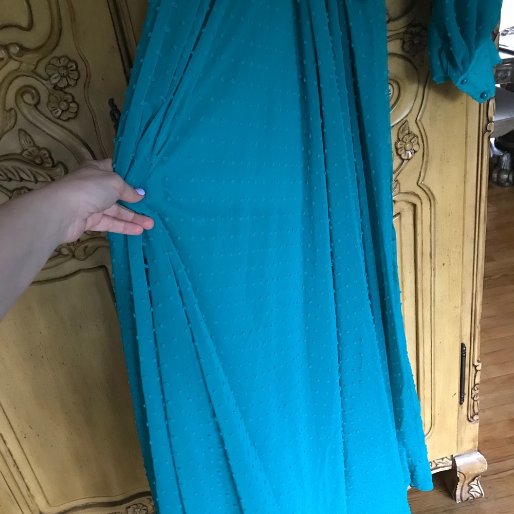 Turquoise Maxi Dress